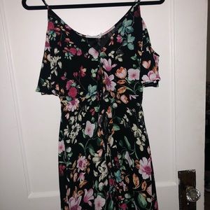 Flowy wrap dress